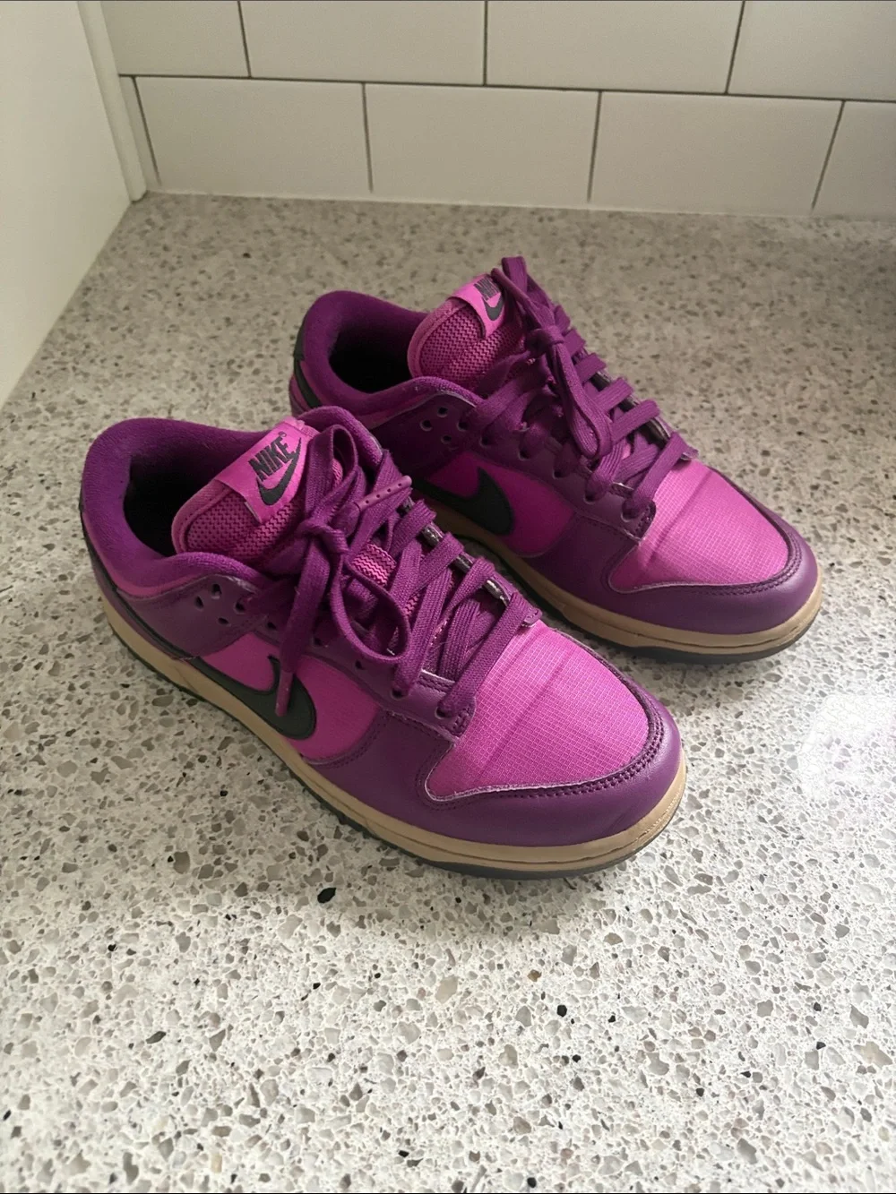 Nike Women's Bright Purple Low-Top Sneakers